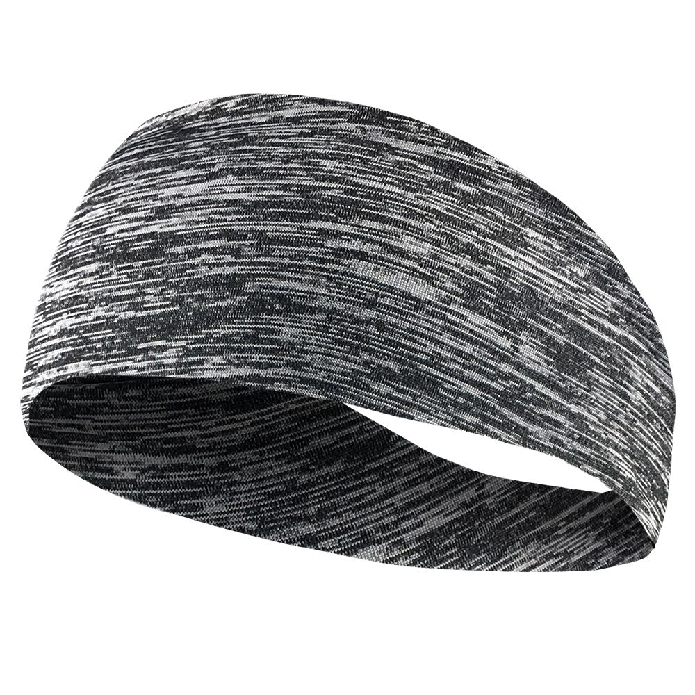 Unisex Printed Wide Sports Headband