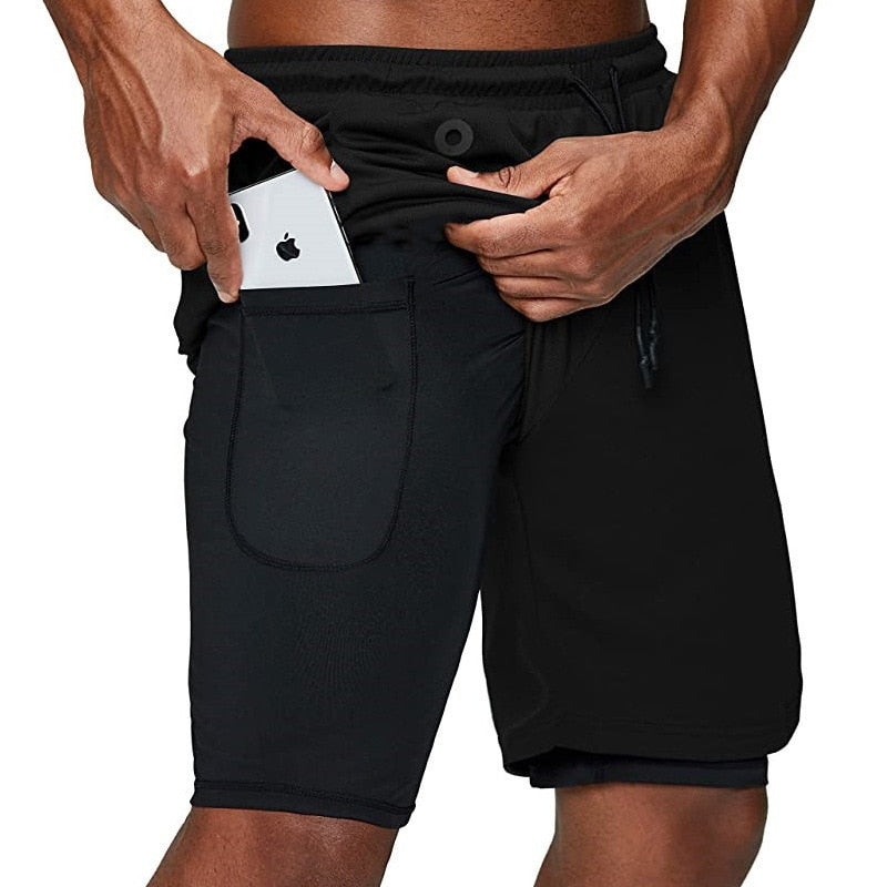 Slam Athletics Men's Running Shorts with Secret Pocket