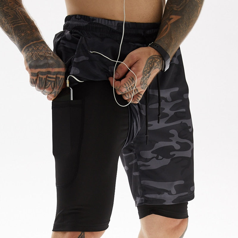 Slam Athletics Men's Running Shorts with Secret Pocket