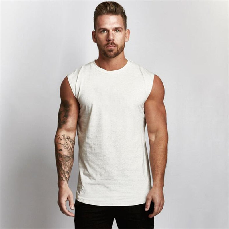 Slam Athletics Men's Solid Tank Top