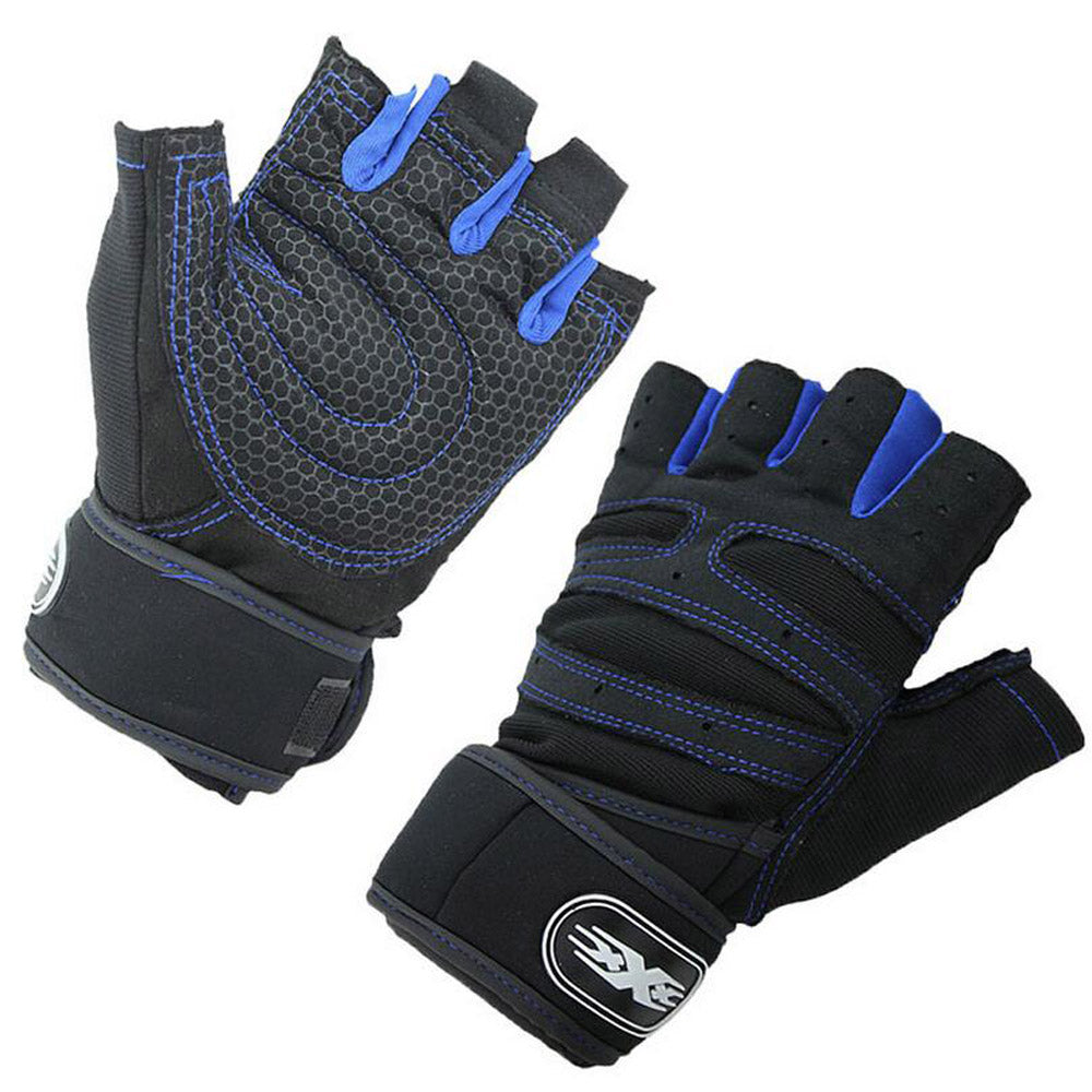 Unisex Fitness Gloves with Silicone Pads