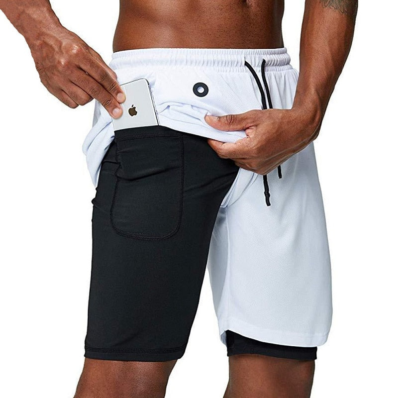 Slam Athletics Men's Running Shorts with Secret Pocket