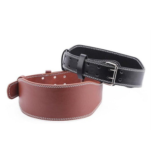 Unisex Leather Weight Training Support Belt