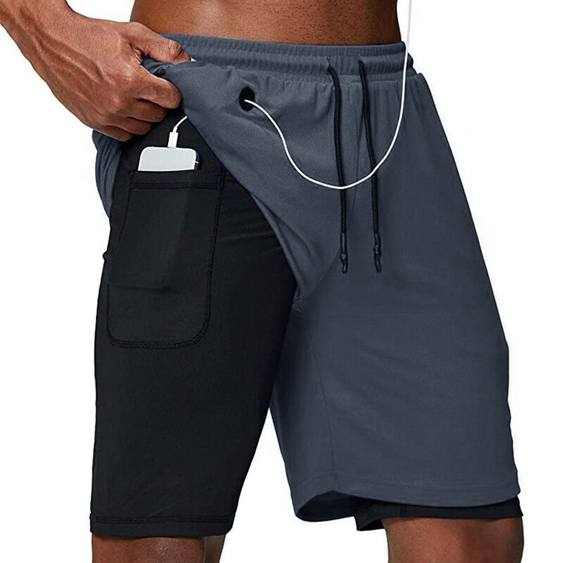 Slam Athletics Men's Running Shorts with Secret Pocket