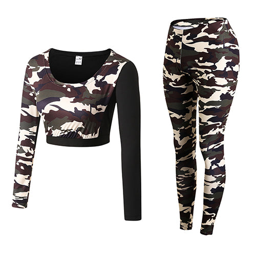 Slam Athletics Women's Camouflage Sports Set