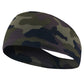 Unisex Printed Wide Sports Headband