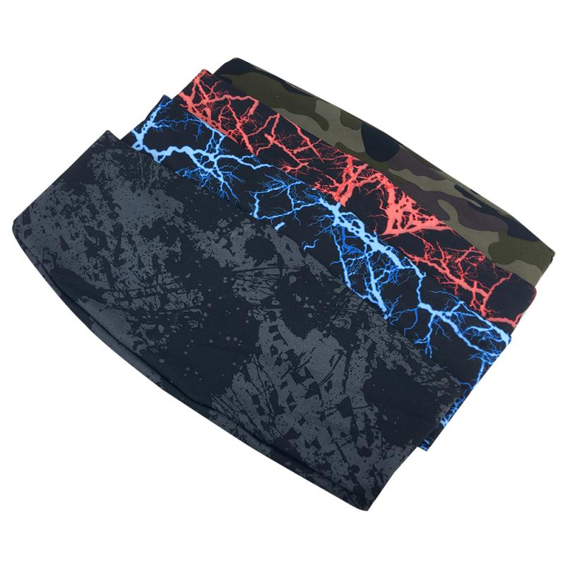 Unisex Printed Wide Sports Headband
